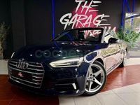 Usado Audi A5 Cabriolet Advanced 150 CV (110 kW) 2018 Azul Descapotable