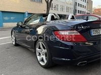 Usado Mercedes SLK350 306 CV (225 kW) 2012 Azul Descapotable
