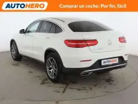 Usado Mercedes GLC250 204 CV (150 kW) 2018 Blanco Coupe