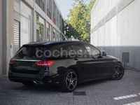 Usado Mercedes C220 170 CV (125 kW) 2017 Negro Familiar