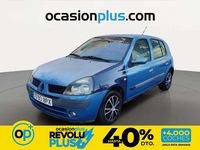Usado Renault Clio II 60 CV (44 kW) 2001 Azul Utilitario