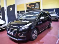 Usado Peugeot 3008 Style 150 CV (110 kW) 2015 Negro Familiar