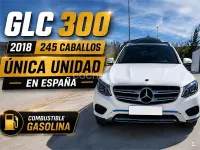 Usado Mercedes GLC250 211 CV (155 kW) 2017 Blanco SUV