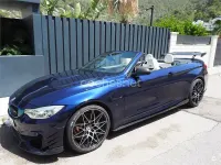 Usado BMW M4 Cabriolet Competition Edition 431 CV (317 kW) 2016 Azul Descapotable