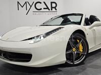 Usado Ferrari 458 578 CV (425 kW) 2012 Blanco Descapotable