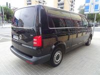 Usado VW T6 150 CV (110 kW) 2018 Negro Van