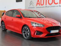Usado Ford Focus ST-Line 125 CV (91 kW) 2019 Rojo Utilitario