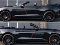 Usado Ford Mustang GT 449 CV (330 kW) 2018 Negro Descapotable