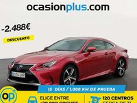 Usado Lexus RC300h Executive Line 223 CV (164 kW) 2017 Rojo Coupe