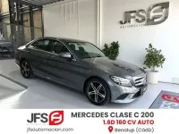 Usado Mercedes C200 160 CV (117 kW) 2019 Gris Berlina