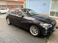 Usado BMW 116 116 CV (85 kW) 2016 Negro Utilitario