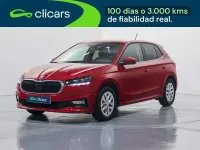 Usado Skoda Fabia 95 CV (69 kW) 2022 Rojo Utilitario