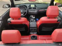 Usado BMW 218 Sport Line 150 CV (110 kW) 2016 Negro Descapotable
