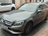 Usado Mercedes C200 136 CV (100 kW) 2017 Gris / plata Berlina