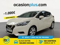 Usado Nissan Micra Acenta 100 CV (73 kW) 2019 Blanco Utilitario