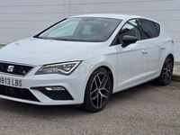 Usado Seat Leon FR 150 CV (110 kW) 2019 Blanco Berlina