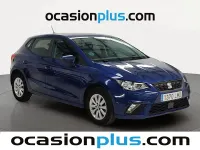 Usado Seat Ibiza Reference 95 CV (69 kW) 2021 Azul Utilitario