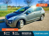 Usado Peugeot 3008 Premium 111 CV (81 kW) 2010 Gris Familiar