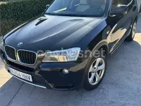 Usado BMW X3 177 CV (130 kW) 2012 Negro SUV