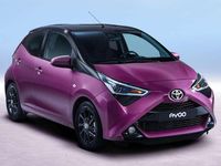 Usado Toyota Aygo Connect Style 68 CV (50 kW) 2011 Azul Utilitario