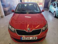 Usado Skoda Fabia Ambition 90 CV (66 kW) 2015 Rojo Berlina