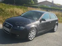 Usado Audi A3 Ambiente 140 CV (102 kW) 2009 Negro Utilitario