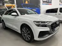 Usado Audi Q8 S-Line 286 CV (210 kW) 2019 Blanco SUV