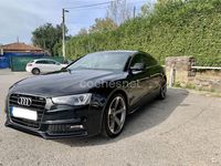Usado Audi A5 Sportback S-Line 177 CV (130 kW) 2013 Negro Utilitario