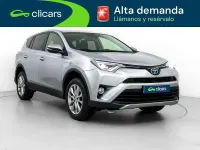 Usado Toyota RAV4 Hybrid Advance 152 CV (111 kW) 2017 Plateado SUV