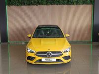 Usado Mercedes CLA220 Shooting Brake 190 CV (139 kW) 2020 Amarillo Familiar