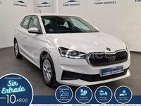 Usado Skoda Fabia 80 CV (58 kW) 2022 Blanco Berlina