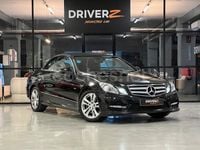 Usado Mercedes E220 Avantgarde 170 CV (125 kW) 2012 Negro Descapotable