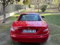 Usado Mercedes SLK200 184 CV (135 kW) 2011 Rojo Descapotable