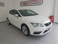 Usado Seat Leon Style Plus 115 CV (84 kW) 2017 Blanco Berlina