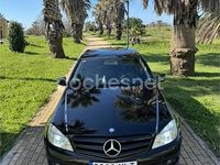 Usado Mercedes C200 Avantgarde 136 CV (100 kW) 2010 Negro Berlina
