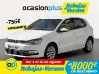 Usado VW Polo 90 CV (66 kW) 2017 Blanco Utilitario
