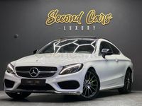 Usado Mercedes C220 170 CV (125 kW) 2017 Blanco Coupe