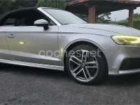 Usado Audi A3 Cabriolet 190 CV (139 kW) 2019 Gris / plata Descapotable