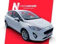 Usado Ford Fiesta Trend 100 CV (73 kW) 2018 Blanco Utilitario