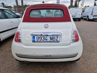 Usado Fiat 500C Lounge 69 CV (50 kW) 2010 Blanco Descapotable