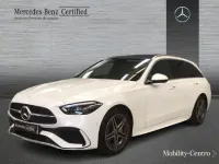 Usado Mercedes C300e 313 CV (230 kW) 2023 Manufaktur blanco opalita brig Familiar