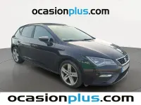 Usado Seat Leon FR 150 CV (110 kW) 2019 Negro Berlina