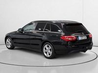 Usado Mercedes C220 170 CV (125 kW) 2015 Negro Familiar
