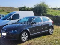 Usado Audi A3 Attraction 105 CV (77 kW) 2009 Gris / plata Utilitario