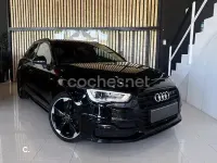 Usado Audi A3 S-Line 150 CV (110 kW) 2014 Negro Berlina