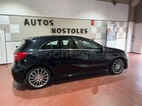 Usado Mercedes A200 AMG line 136 CV (100 kW) 2014 Negro Berlina