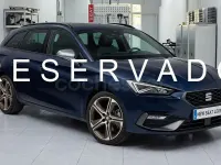 Usado Seat Leon FR 150 CV (110 kW) 2022 Azul Familiar