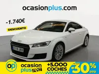 Usado Audi TTS S-Line 180 CV (132 kW) 2016 Blanco Coupe