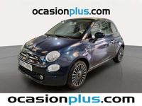 Usado Fiat 500C Lounge 69 CV (50 kW) 2018 Azul Descapotable