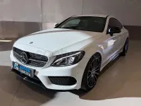Usado Mercedes C220 170 CV (125 kW) 2016 Blanco Coupe
